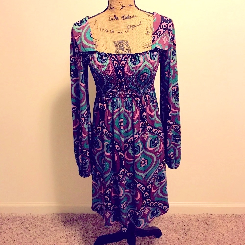 Vintage Empire Waist Dress